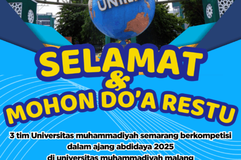 Biru Kuning Modern Selamat Datang Mahasiswa Baru Konten Instagram