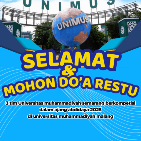 Biru Kuning Modern Selamat Datang Mahasiswa Baru Konten Instagram